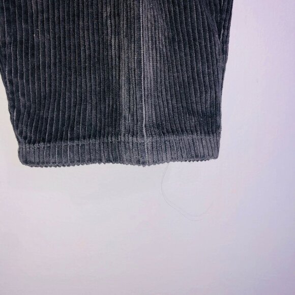 Vintage 90s Dockers Womens 24W Gray Corduroy Pants New Wide Wale - Picture 7 of 10
